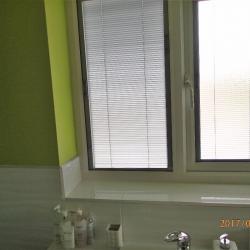 Double glazing with blinds
